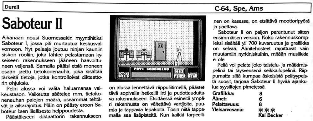 Saboteur II